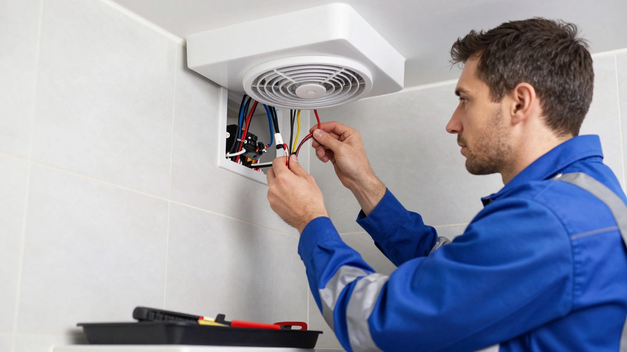What Tradesperson Fits an Extractor Fan? Electrician vs. Plumber Guide